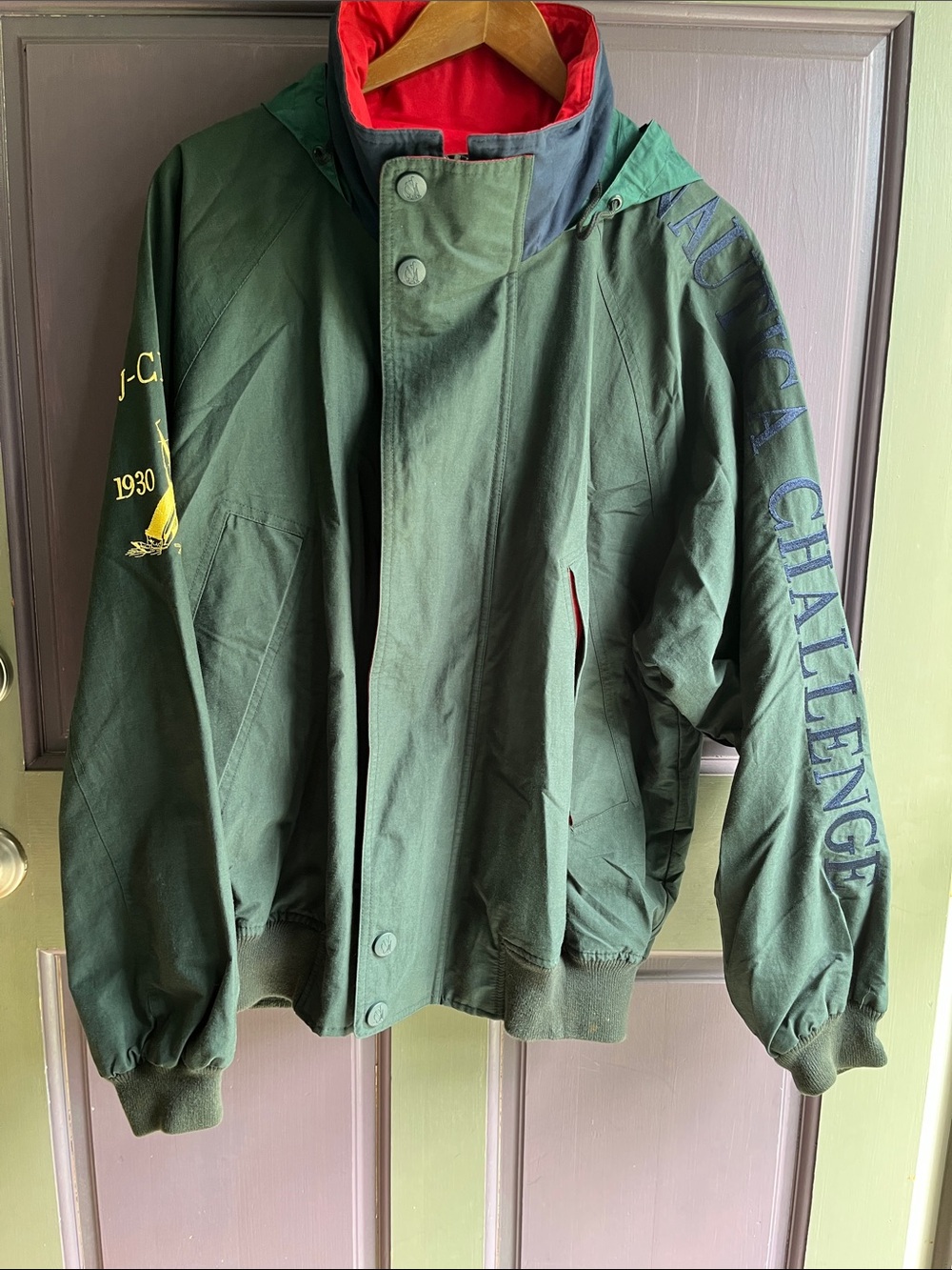 Vintage Nautical Sailing Windbreaker Jacket